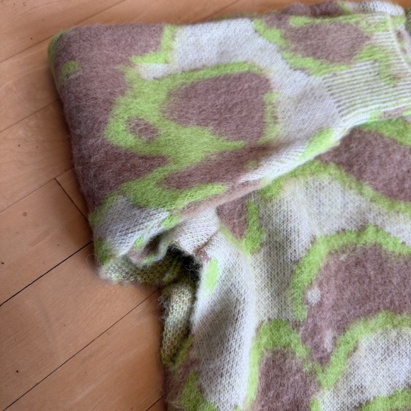 Stellaa McCartney brushed jacquard knit sweater, XXS,  GD1230 - Picture 6 of 7